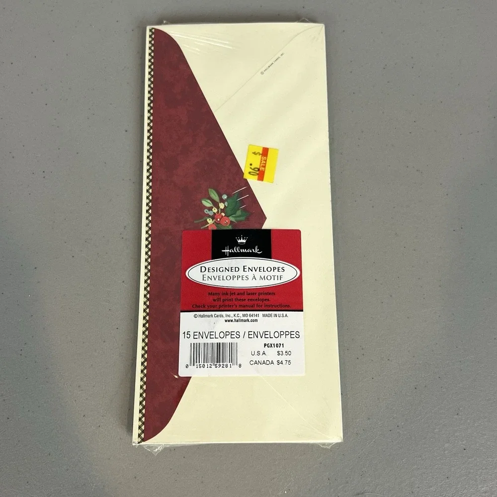 Hallmark Designed Envelopes and Pop Papers Envelopes Unused Vtg Sealed 165 Total